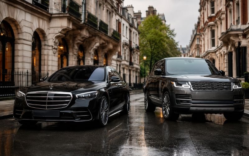 Mercedes S-Class vs Range Rover Autobiography