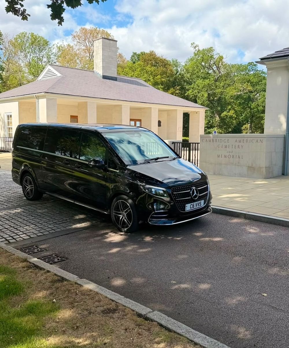 Cambridge American Cemetery Luxury Chauffeur Service